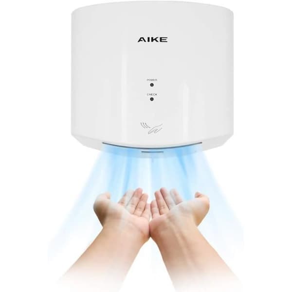 AIKE Säkra-händer elektrisk energibesparande automatisk hög hastighet AK2630S Vit