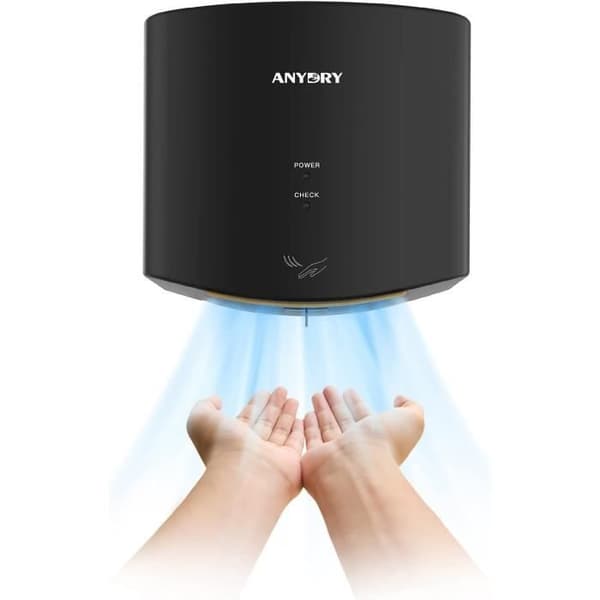 Högtryckshandtork anydry 2630S Svart 1400-1650W