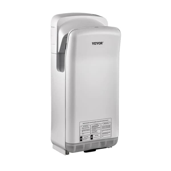 Handtorktork, 2000W höghastighet, HEPA-filter, vit, silver