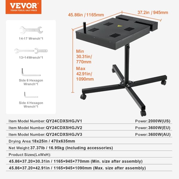 Blixttork, Uppgradera Elektrisk Kontrollbox, Screentrycksmaskin, 18x24 tum