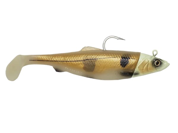 SG 4D Herring Big Shad 25cm 300g 1+2pcs Glow Haddock