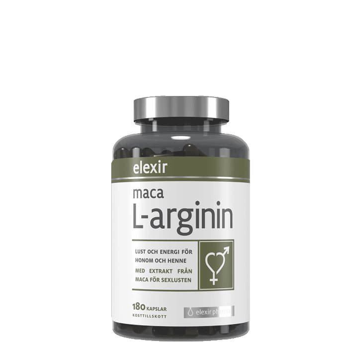 Maca L-arginin, 180 kapslar