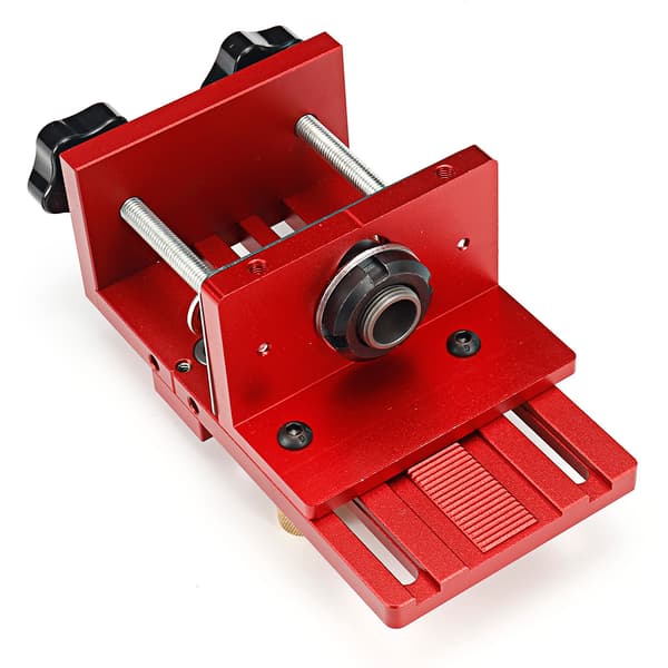3 i 1 justerbar träbearbetningsdubbing Jig Kit Fickhål Jig Borrguide Locator