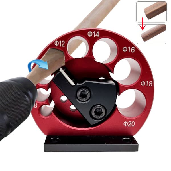 Justerbar dowel Maker Jig Kit 8-20 mm Perfekt för effektiv precisionsbearbetning av trä och rundstavsarbete