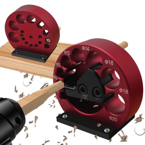 Justerbar dowel Maker Jig Kit 8-20 mm Perfekt för effektiv precisionsbearbetning av trä och rundstavsarbete