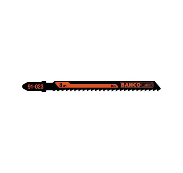 Sticksågblad för trä T-skaft 1,5x116mm 5 st materialtjocklek 3-30mm 10TPI kol