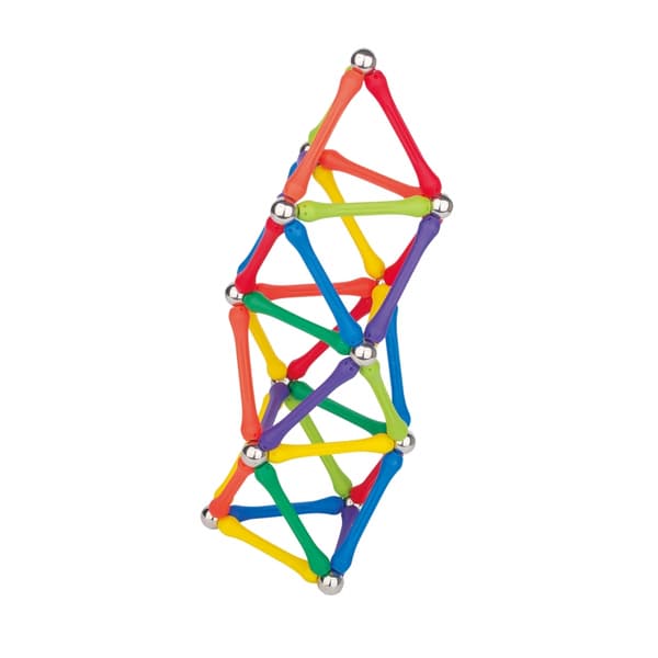 WOOPIE Magnetiske byggeklodser Kreativt puslespil – 70 brikker