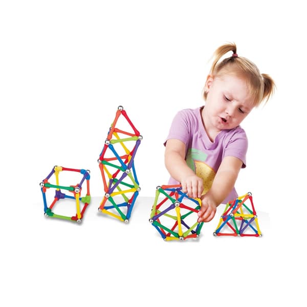 WOOPIE Magnetiske byggeklodser Kreativt puslespil – 70 brikker