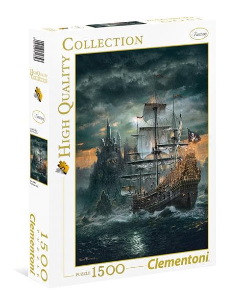 Clementoni 1500 pcs. High Quality Collection THE PIRATE SHIP