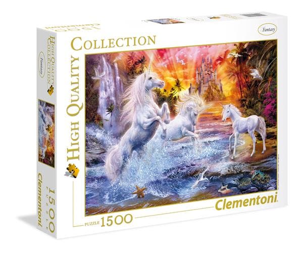 Clementoni 1500 pcs. High Quality Collection WILD UNICORNS