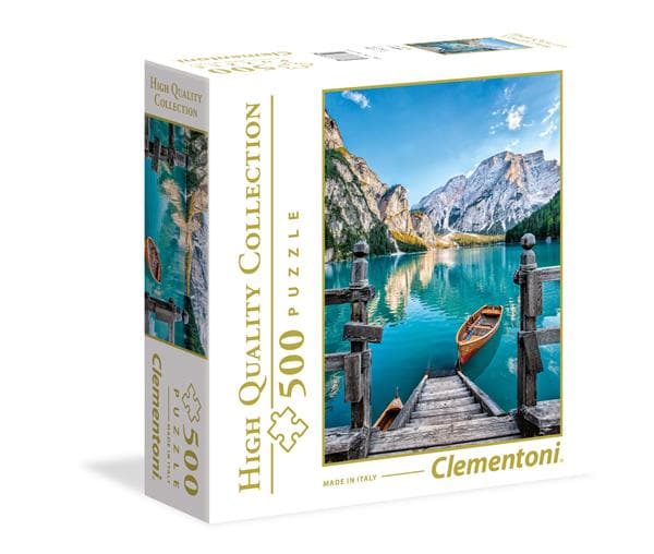 500 pcs. High Quality Collection SQUARE Braies Lake