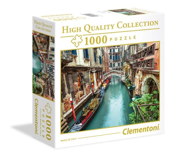 Clementoni 1000 pcs. High Quality Collection SQUARE Venice Canal