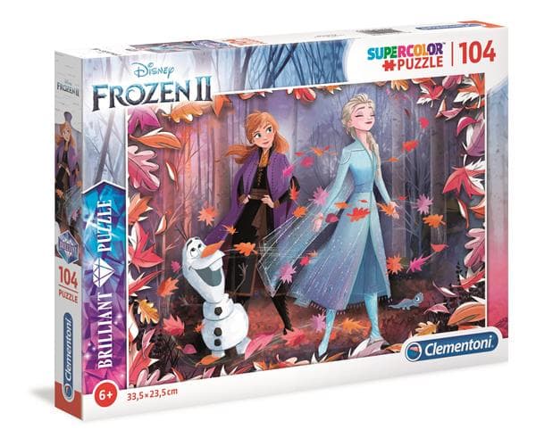 104 pcs. Puzzles Kids Brilliant Frozen 2