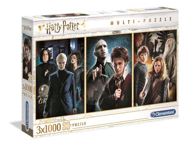 Clementoni 3x1000 pcs. High Quality Collection Harry Potter