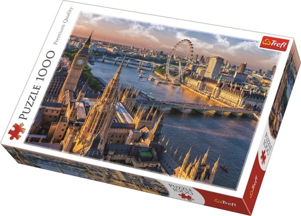 Puslespill, London, 1000 brikker, Trefl