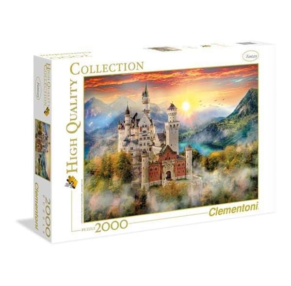 Neuschwanstein, Palapeli, 2000 palaa, Clementoni