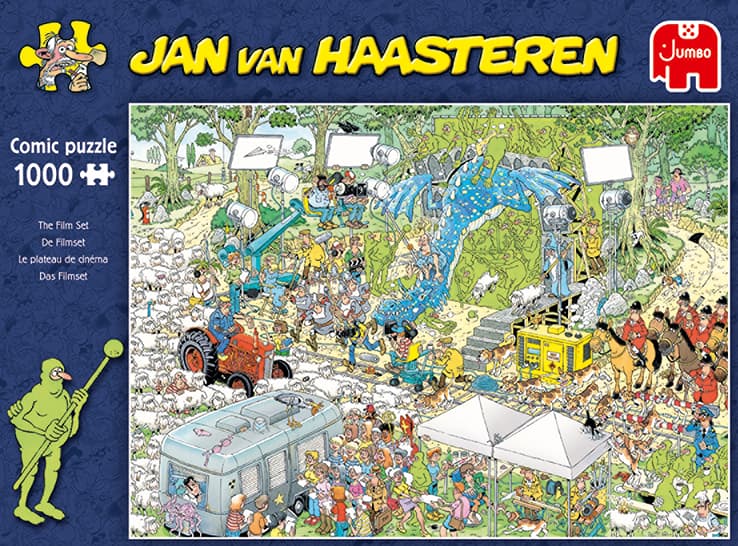Jan van Haasteren The Film Set Pussel 1000 bitar Jumbo