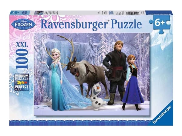 Ravensburger - 10516 - Puzzle Enfant Classique - La Reine des Neiges - Royaume Reine Neiges - 100 Pièces XXL 100 stykker