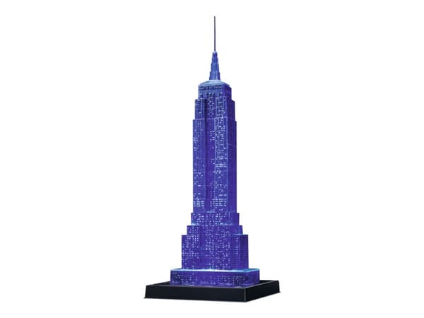 Ravensburger Empire State Building at Night 3D-puslespill 216 stykker Bygninger