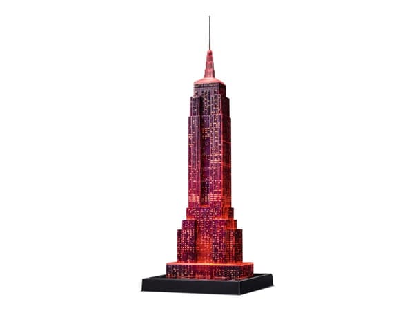 Ravensburger Empire State Building at Night 3D-puslespill 216 stykker Bygninger