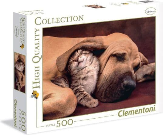 Clementoni Cuddles, 500 kpl, Eläimet, 14 vuosi/vuosia
