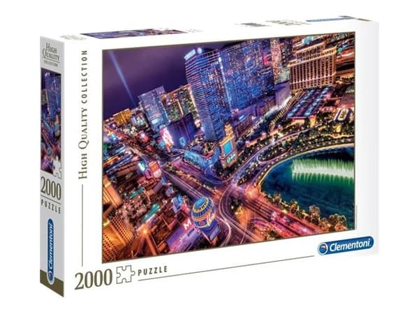 Clementoni High Quality Collection - Las Vegas - pussel - 2000 delar
