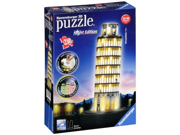 Ravensburger Leaning Tower of Pisa, 216 stykker, Bygninger, 8 år