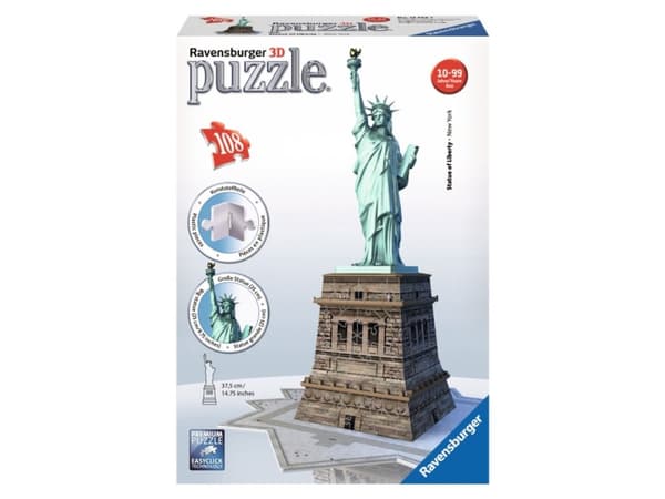Ravensburger Statue of Liberty, 108 styck, Byggnader, 10 År