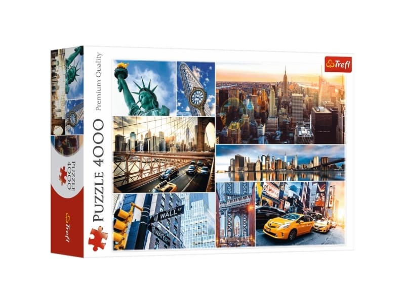 Trefl Puzzle 4000 elements New York collage