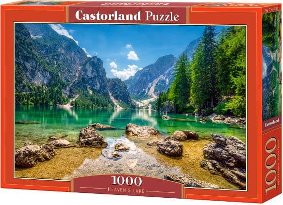 Castorland Heaven''s lake 1000 pcs, 1000 styck, Liggande, 9 År