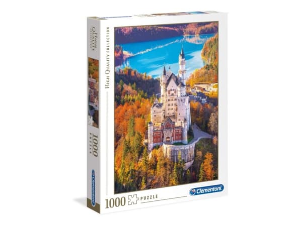 Clementoni Puzzle 1000el HQ Neuschwanstein (39382)