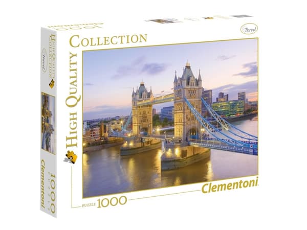 Clementoni High Quality Collection - TOWER BRIDGE - puslespill - 1000 deler