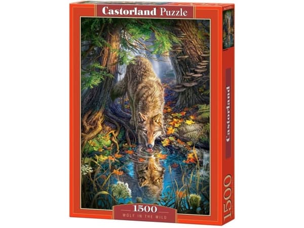 Castorland Wolf in the Wild, 1500 styck, Djur, 9 År