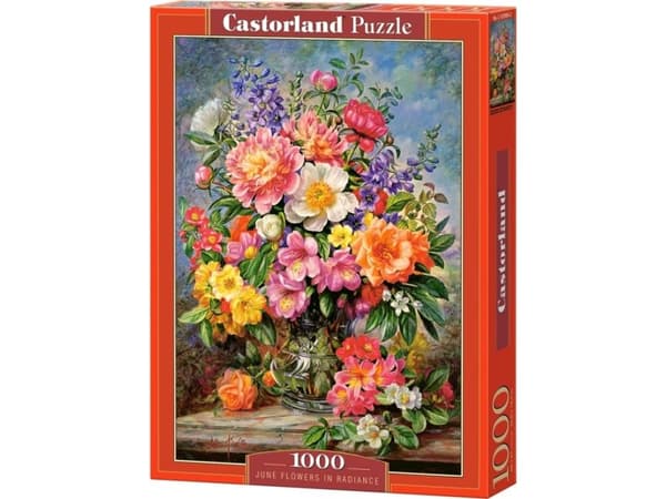 Castorland June Flowers in Radiance, 1000 kpl, Kasvisto, 9 vuosi/vuosia