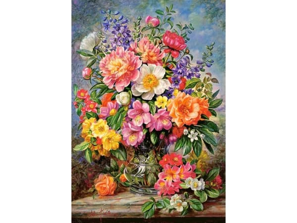 Castorland June Flowers in Radiance, 1000 kpl, Kasvisto, 9 vuosi/vuosia