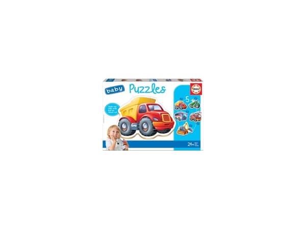 Educa Baby puzzles 5 pcs vehicles 24 months