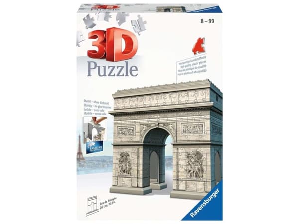 Ravensburger 125142 palapeli 3D-palapeli 216 kpl Rakennukset