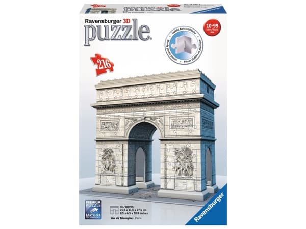 Ravensburger 125142 puslespill 3D-puslespill 216 stykker Bygninger