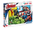 Miniatyrbilde 3 av 5: Clementoni SuperColor - Marvel Avengers - puslespill - 104 deler
