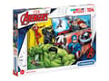 Miniatyrbilde 1 av 5: Clementoni SuperColor - Marvel Avengers - puslespill - 104 deler