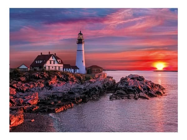 Clementoni High Quality Collection - Portland Head Light - puslespill - 500 deler