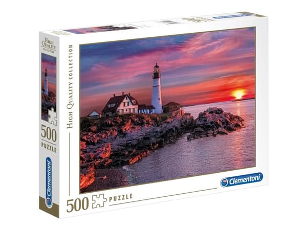 Clementoni High Quality Collection - Portland Head Light - puslespill - 500 deler