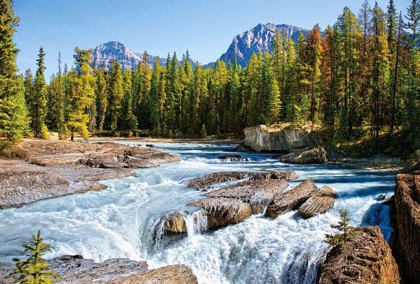 Castorland Athabasca River, Jasperin kansallispuisto, Kanada 1500 kpl, 1500 stk, Landskab, 9 År