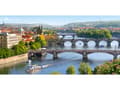 Miniatyrbilde 3 av 4: Castorland Vltava Bridges in Prague 4000 pcs, 4000 stykker, By, 9 år