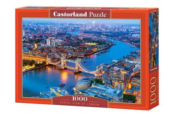 Castorland Aerial View of London 1000 pcs, 1000 kpl, Kaupunki, 9 vuosi/vuosia