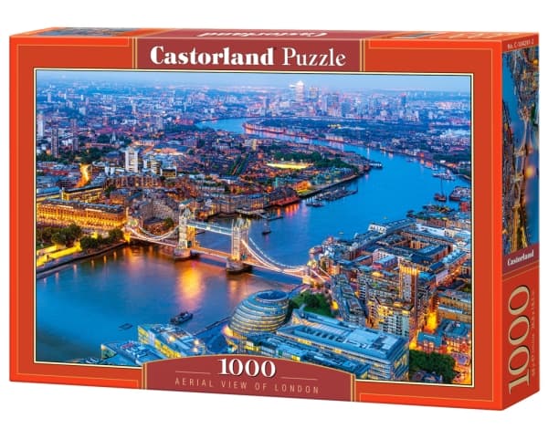 Castorland Aerial View of London 1000 pcs, 1000 kpl, Kaupunki, 9 vuosi/vuosia