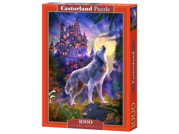Castorland Wolf Castle, 1000 kpl, Fantasia, 9 vuosi/vuosia