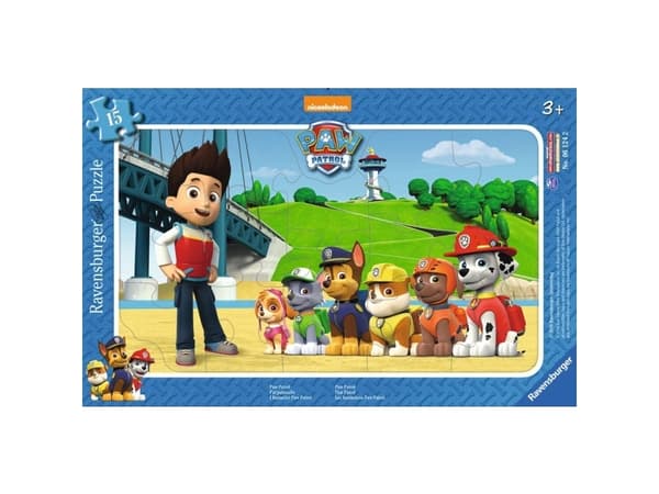 Ravensburger Paw Patrol Pussel 15 styck Tecknade serier