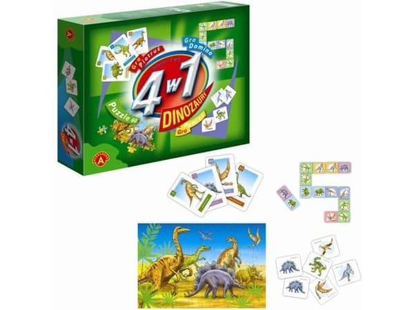 ALEXANDER 4-i-1 dinosaurer