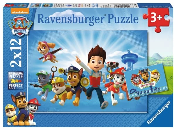 Ravensburger - Ryder ja tassupartio - palapeli - 12 palaa